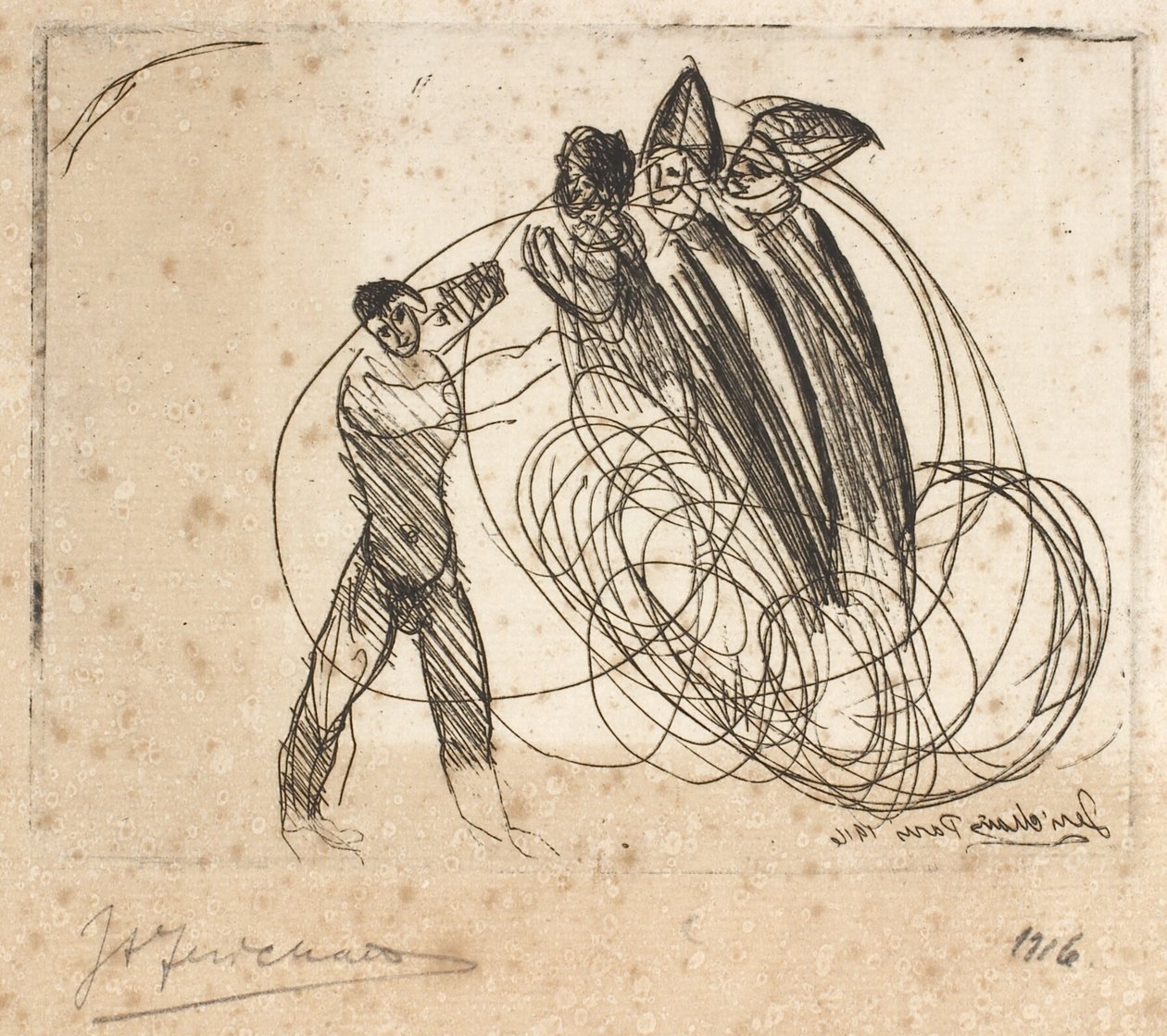 Composition by J.A. Jerichau