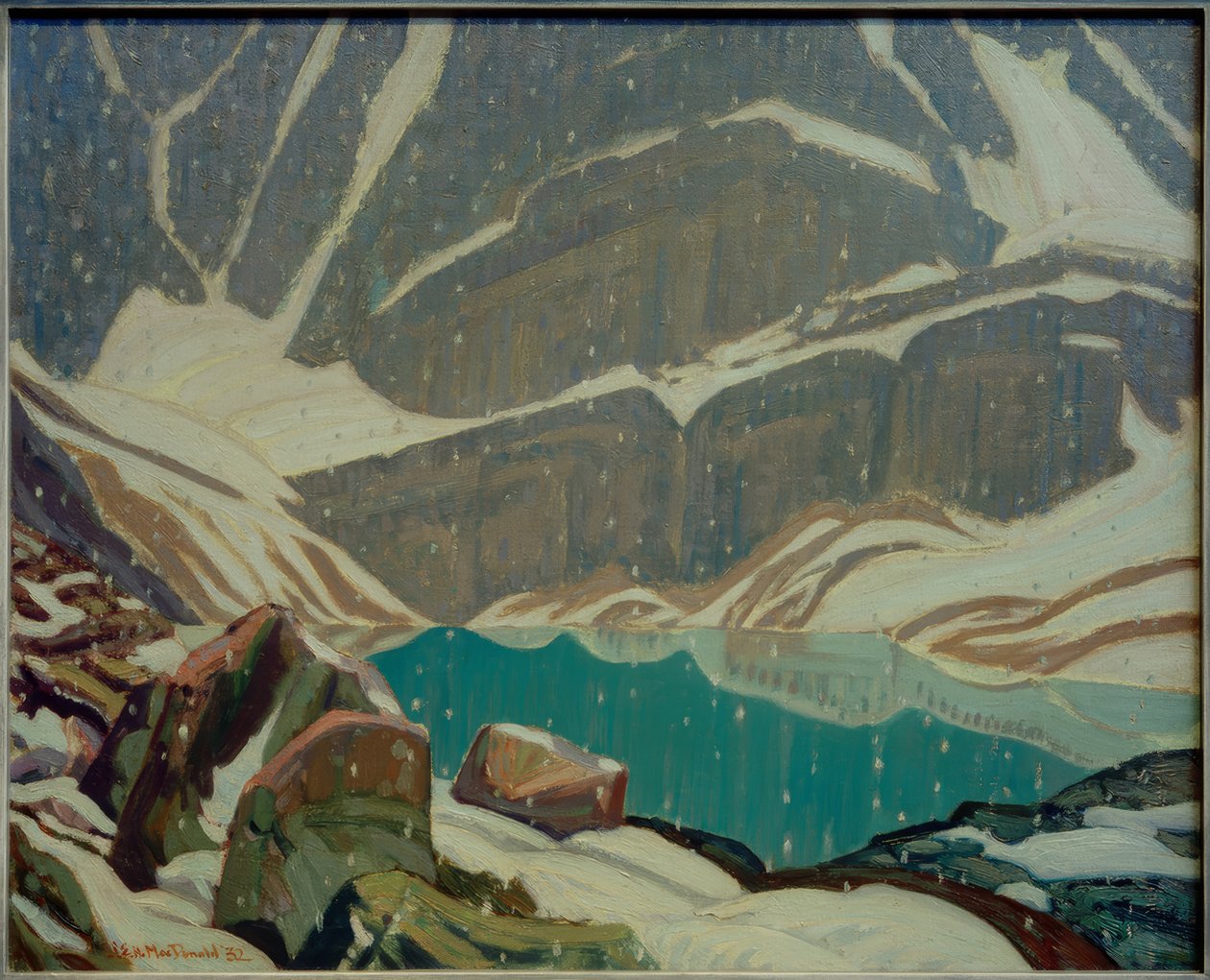 Mountain Solitude (Lake Oesa) by J.E.H. MacDonald