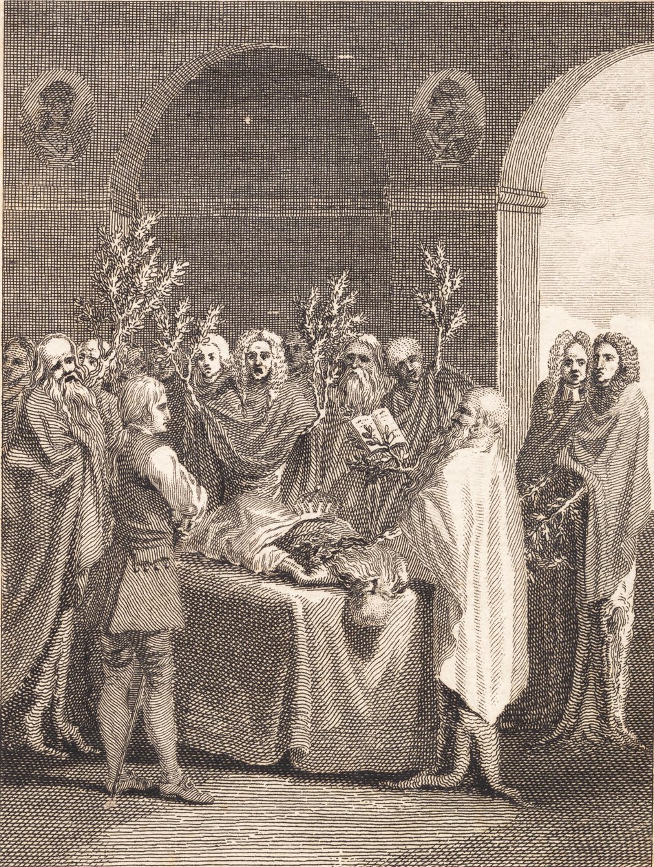 Judgment Pronounced Over a Deceased Prince by J.F. Clemens
