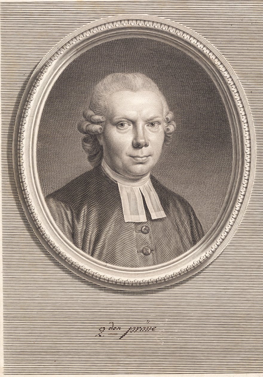 Kgl. Konfessionarius Christian Bastholm by J.F. Clemens