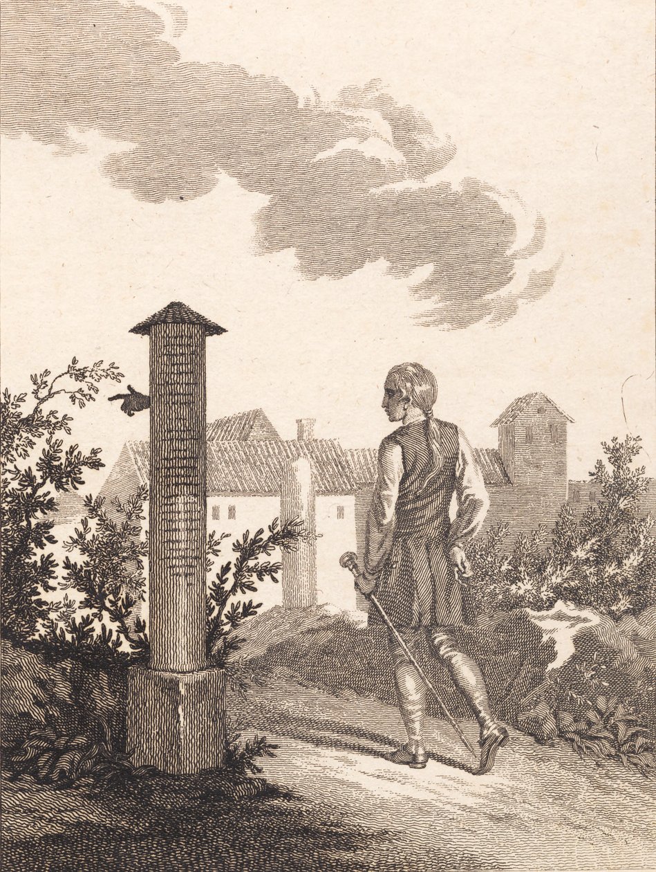 Niels Klim Running in Potu by J.F. Clemens