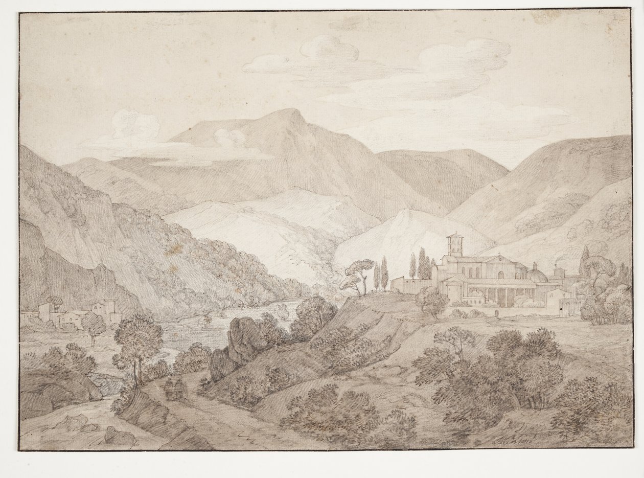 Capuchin Monastery in Spoleto by J.L. Lund