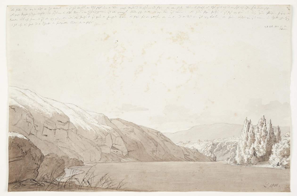 Part of the Rhone by J.L. Lund