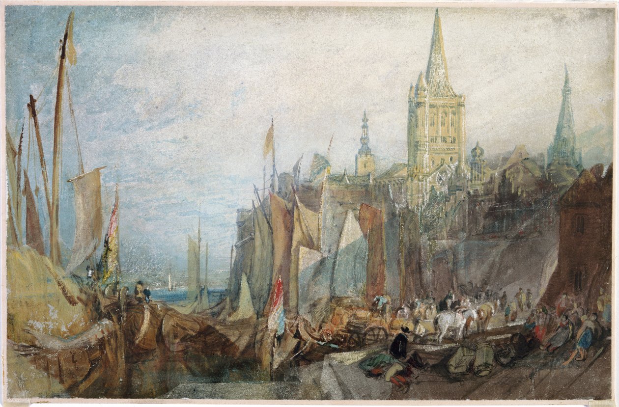 Rhine Gate, Cologne by Joseph Mallord William Turner