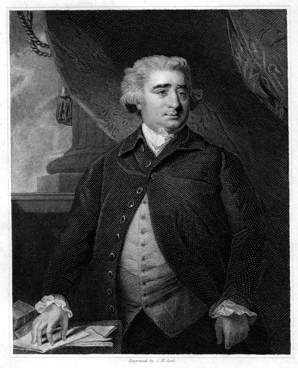 Charles James Fox, British Whig Politician, 1833 by J.W. Cook