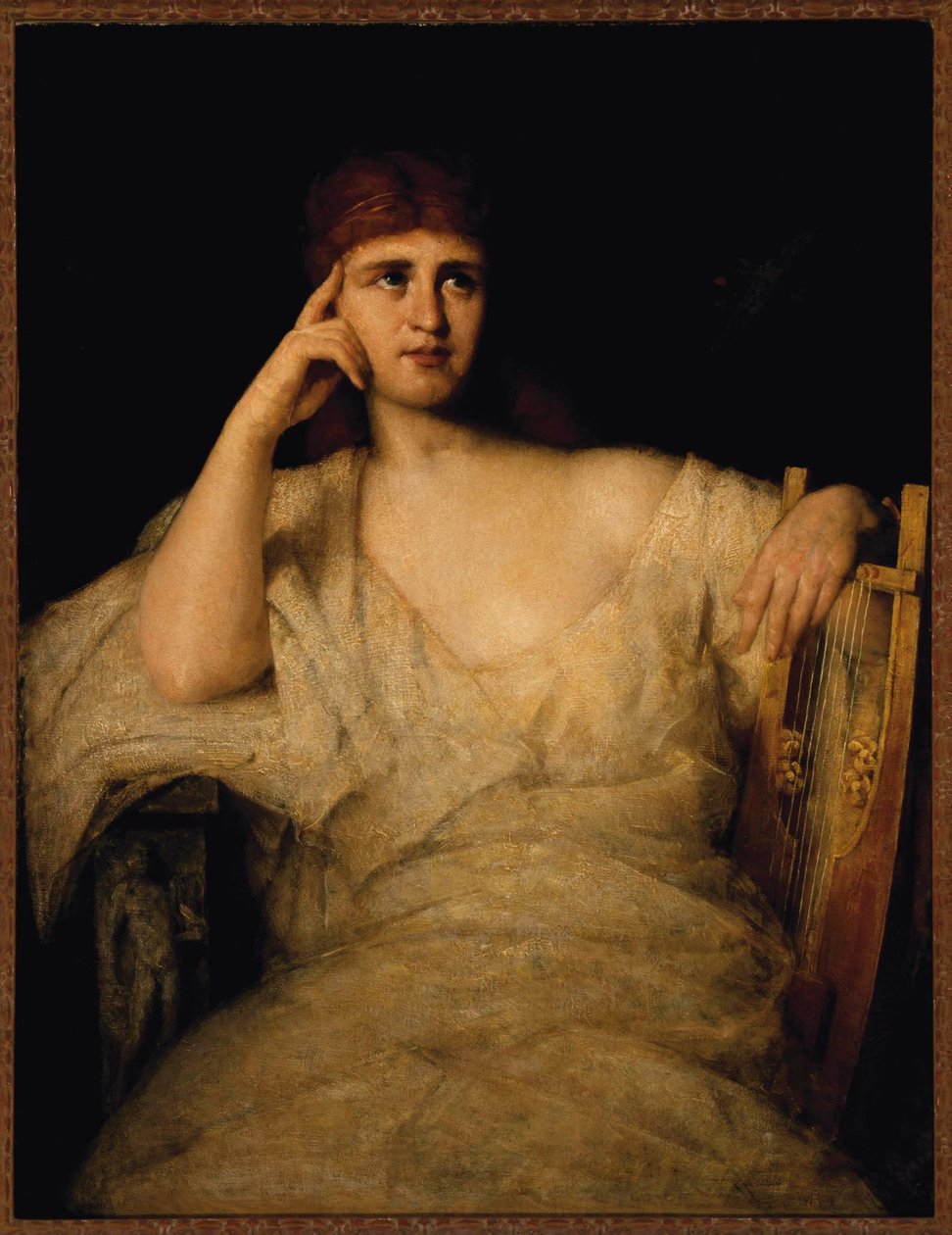 The Muse of Music by J. Alden Weir
