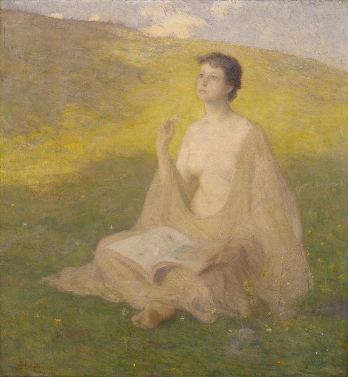 The Open Book by J. Alden Weir