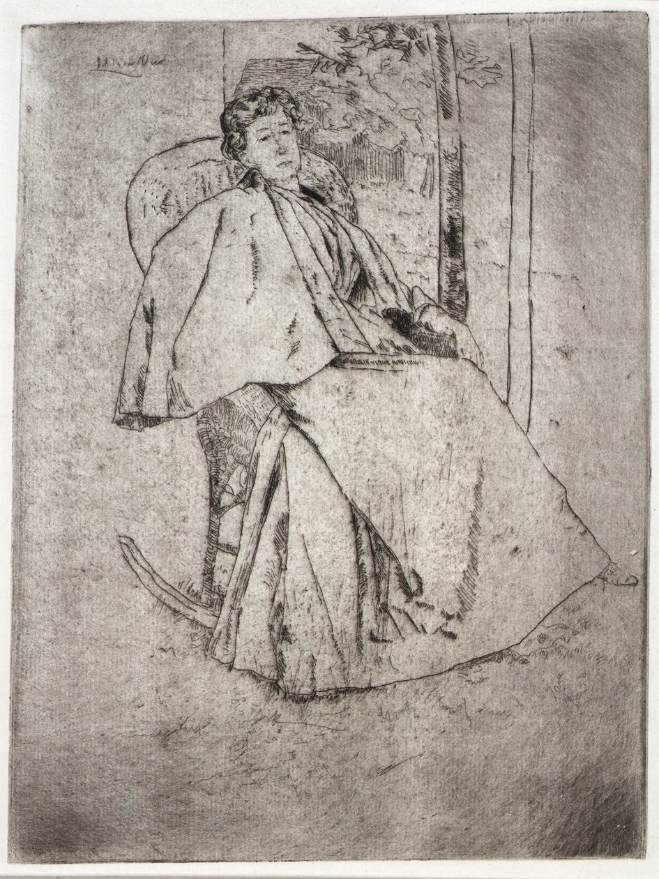 The Rocking Chair by J. Alden Weir