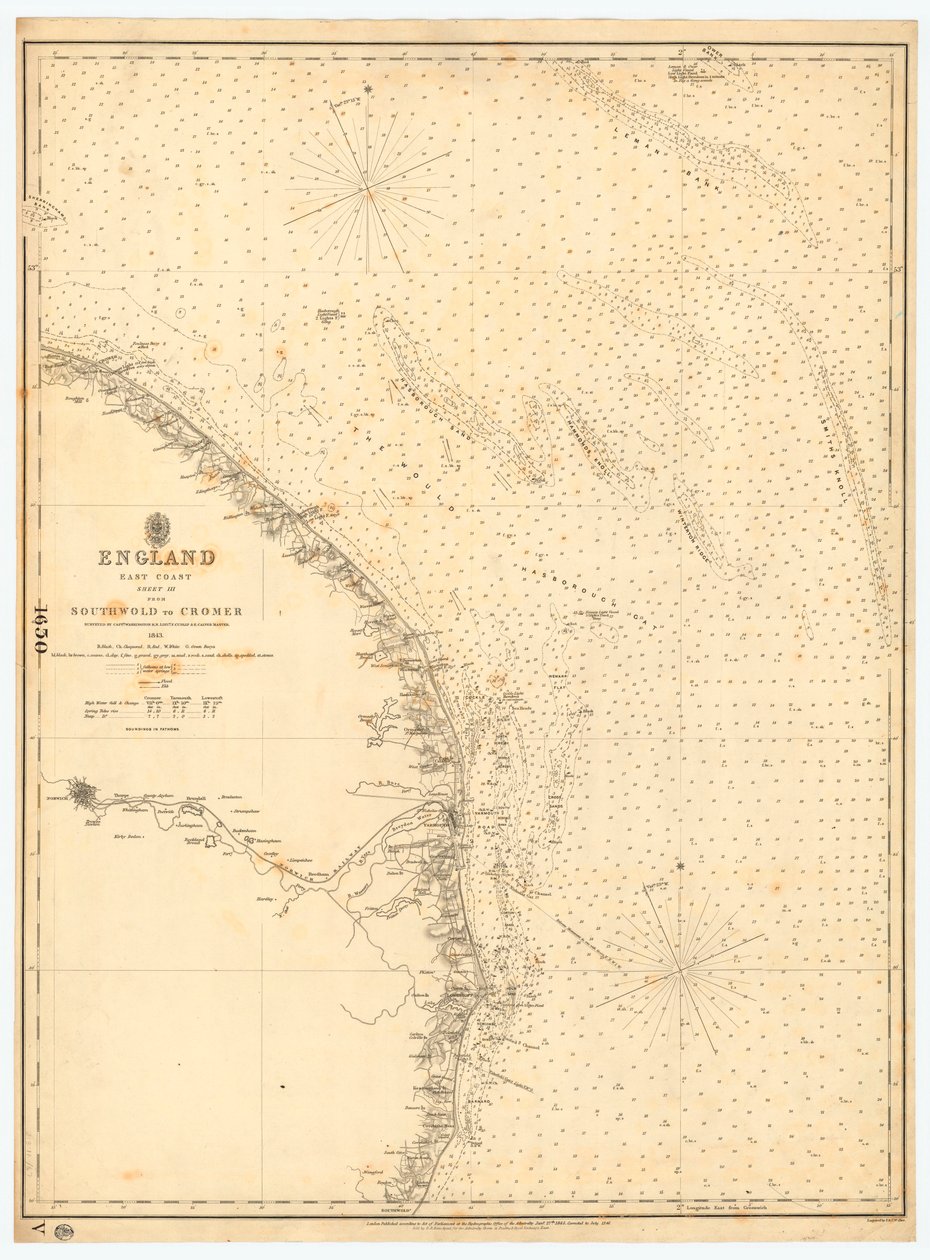 England East Coast: Southwolds to Cromer by J. & C. Walker