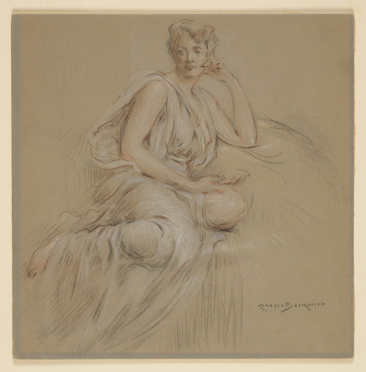 Classical Figure by J. Carroll Beckwith
