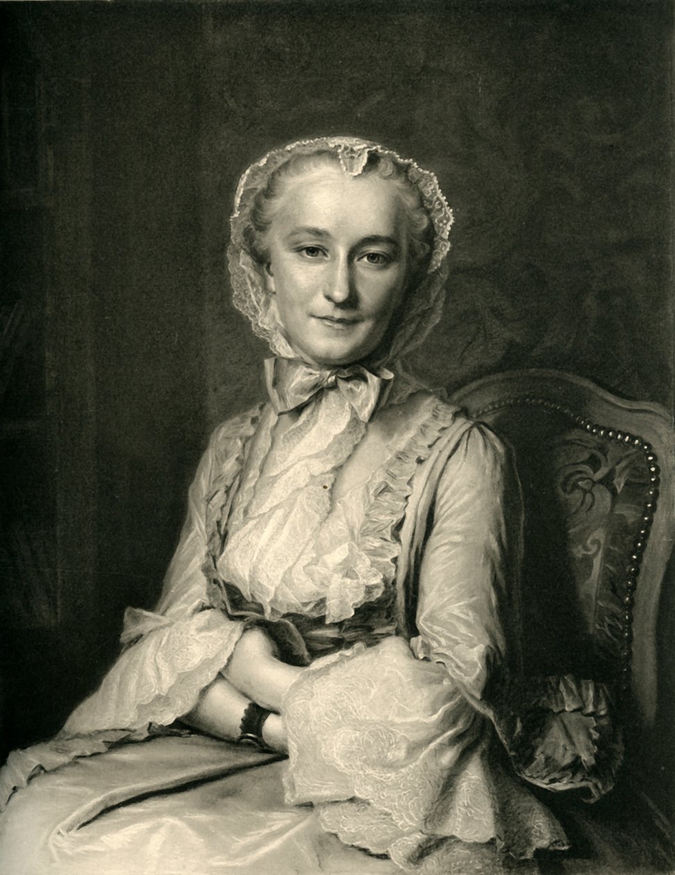 Portrait of Mademoiselle Sallé by J Chauvet