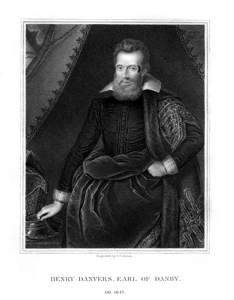 Henry Danvers, Earl of Danby by J. Cochran