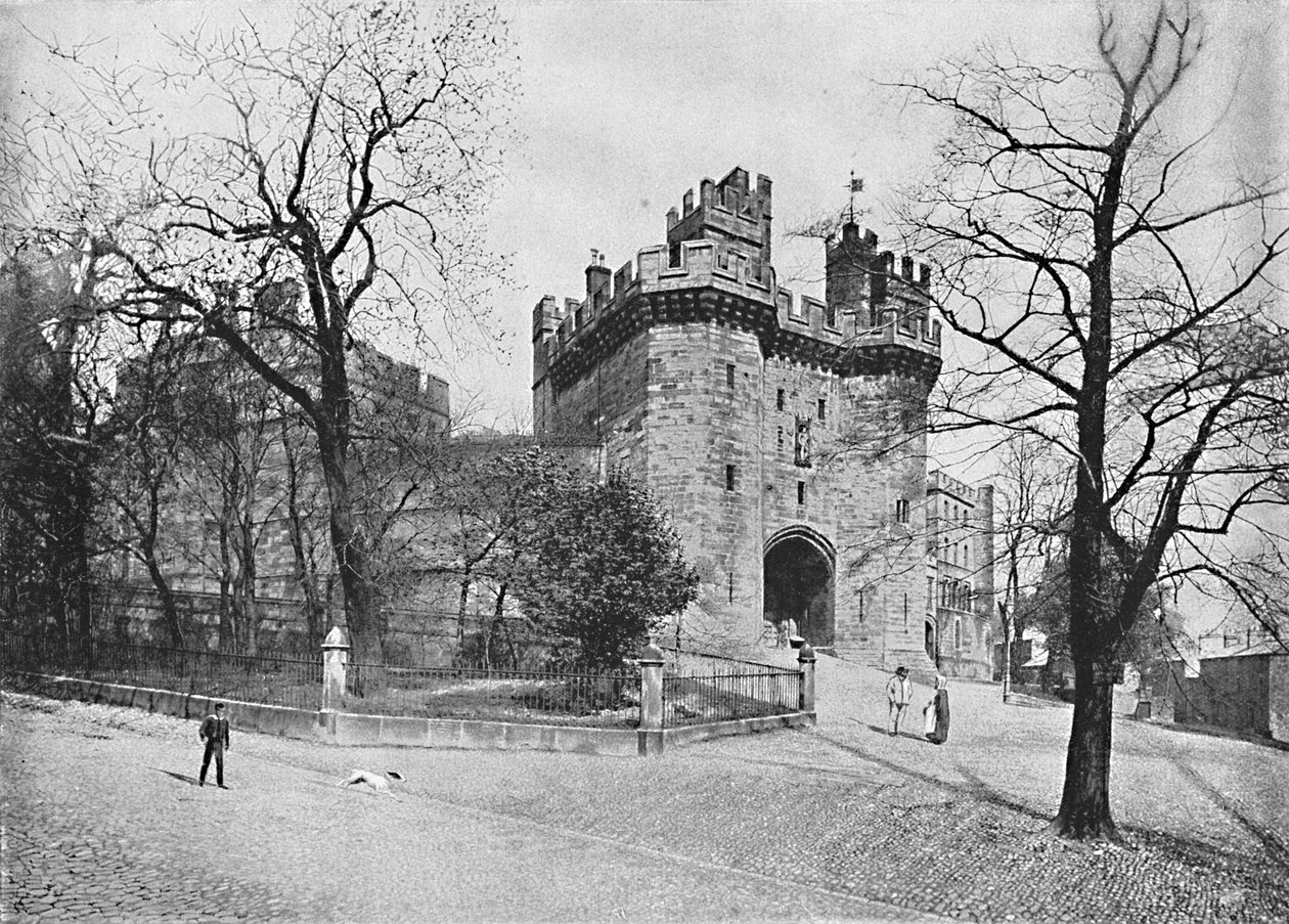 Lancaster Castle: John of Gaunts Tower, c1896 by J. Davis