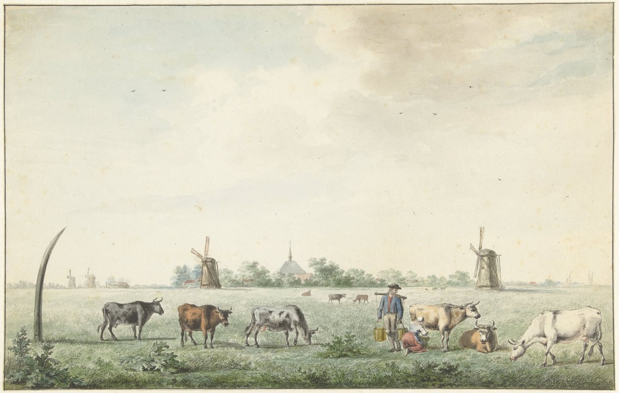 The Village of Amstelveen by J. Dirksen