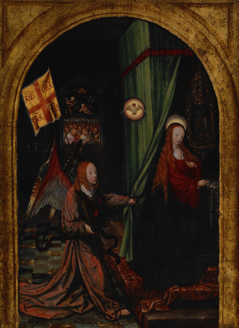 Annunciation by Jacob Cornelisz van Oostsanen