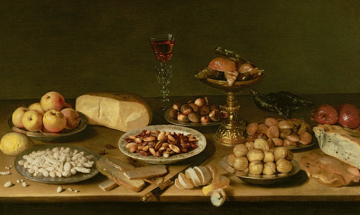 Banquet Still Life by Jacob  Foppens van Es