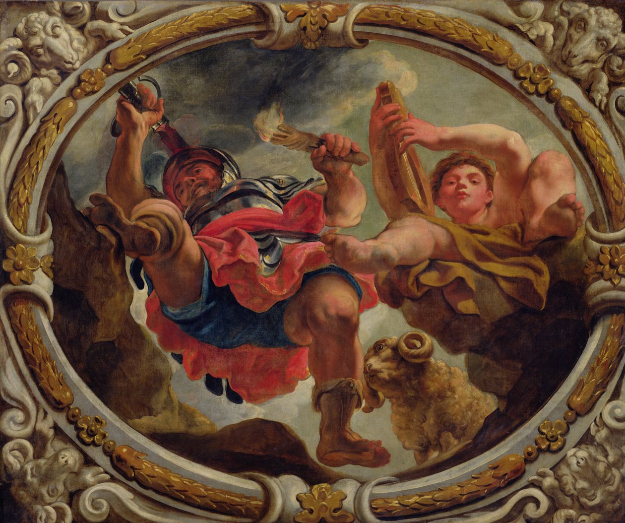 Aries, from the Signs of the Zodiac by Jacob Jordaens