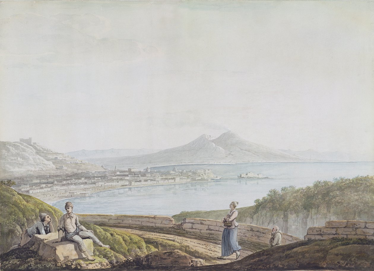 Naples from Posillipo by Jacob More
