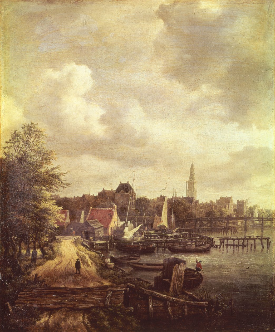 View of Amsterdam by Jacob van Ruisdael