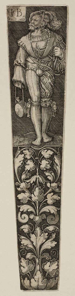 Dagger Sheath with a Landsknecht by Jacob Binck