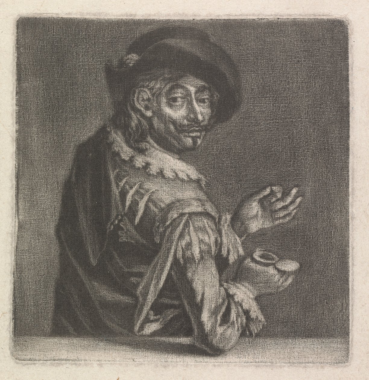Man Taking Snuff by Jacob Gole