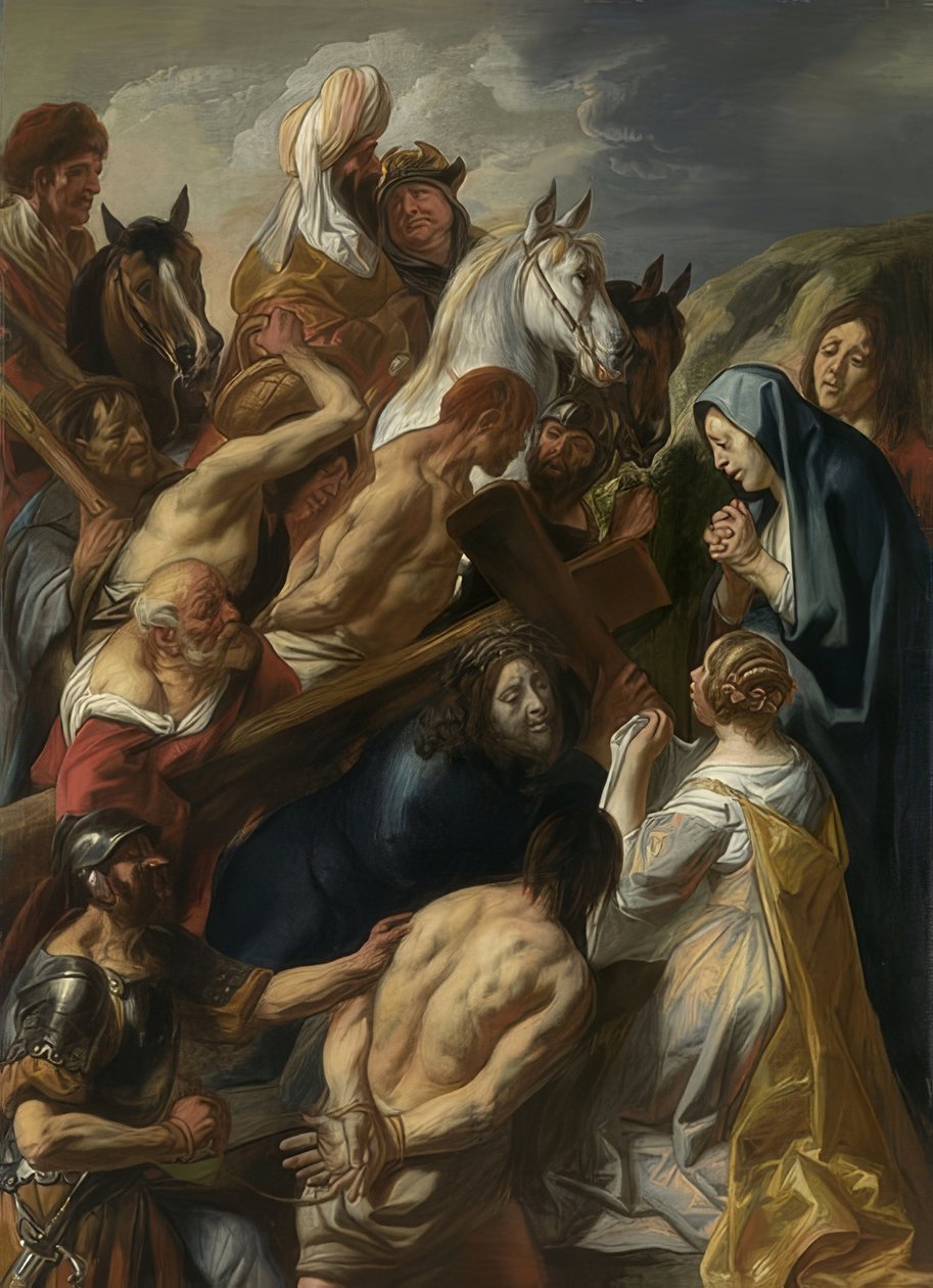 Carrying of the Cross by Jacob Jordaens
