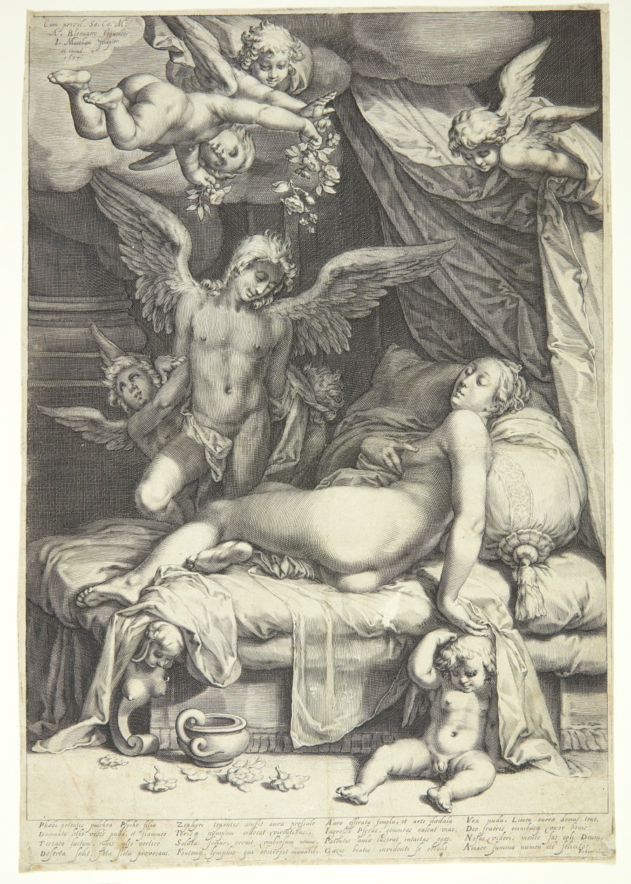 Cupid and Psyche by Jacob Matham