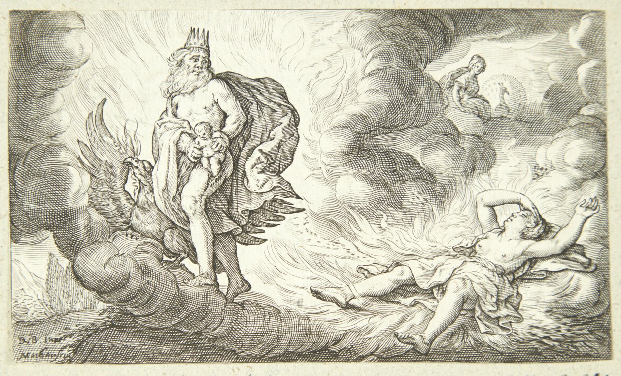 The Birth of Bacchus by Jacob Matham