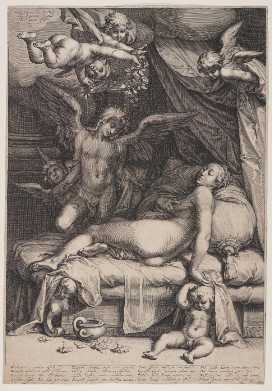 Cupid and Psyche by Jacob Matham