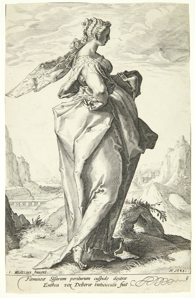 Deborah by Jacob Matham