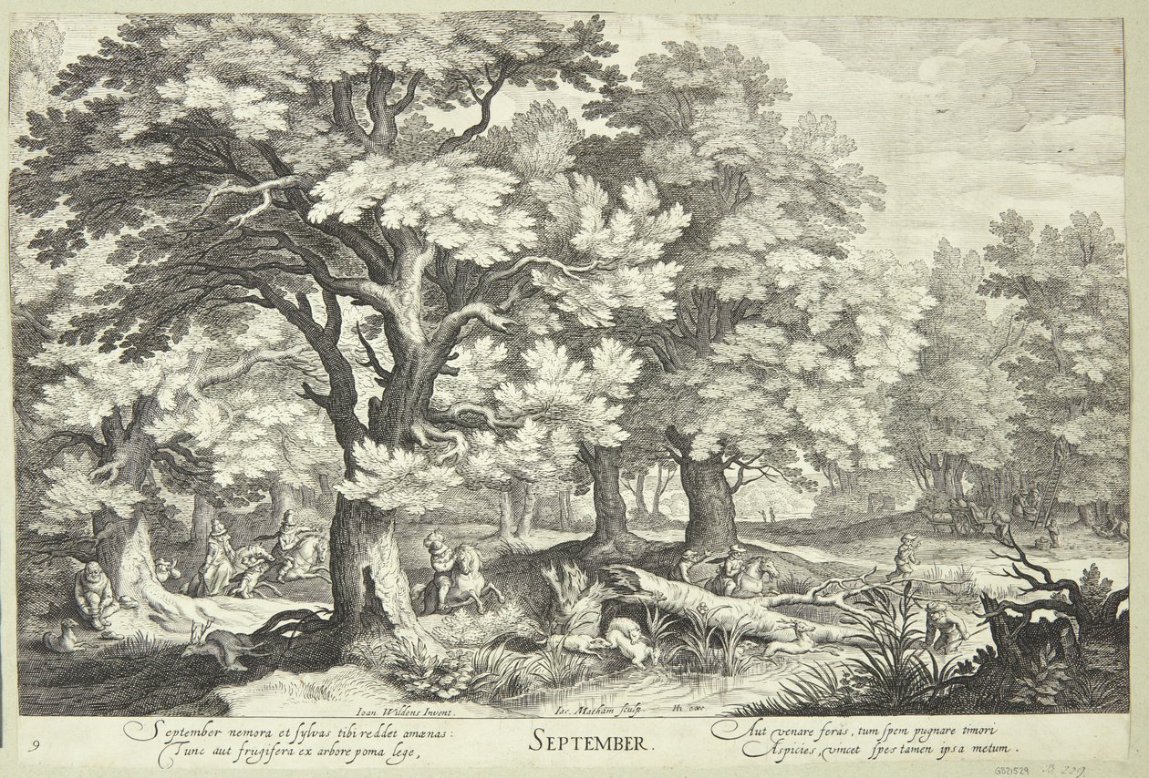 September by Jacob Matham