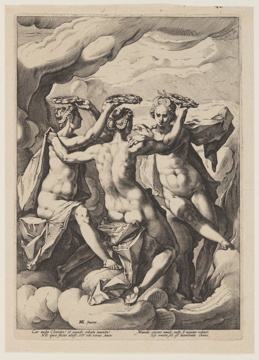 The Three Graces by Jacob Matham