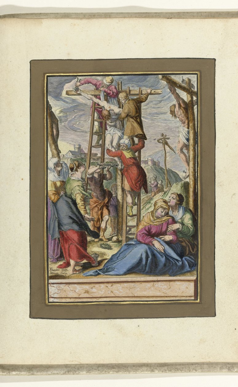 Descent from the Cross by Jacob de Gheyn (II)