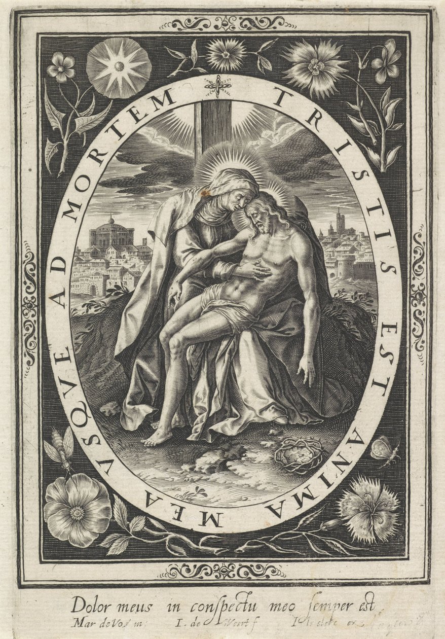 Pietà by Jacob de Weert