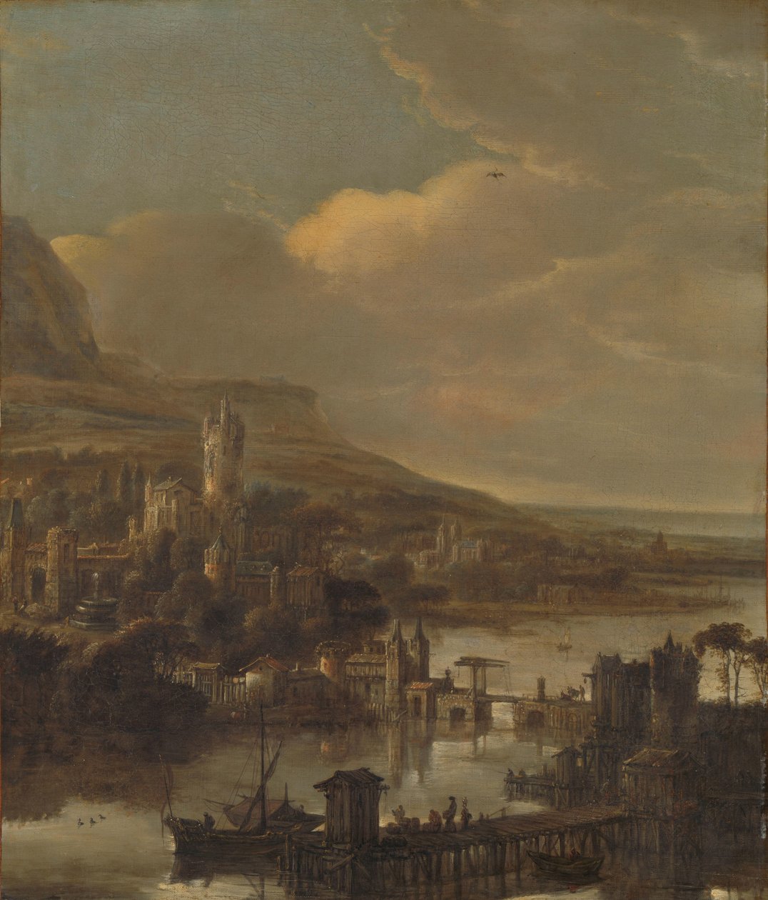 River View by Jacob de Wet (I) (attributed to)
