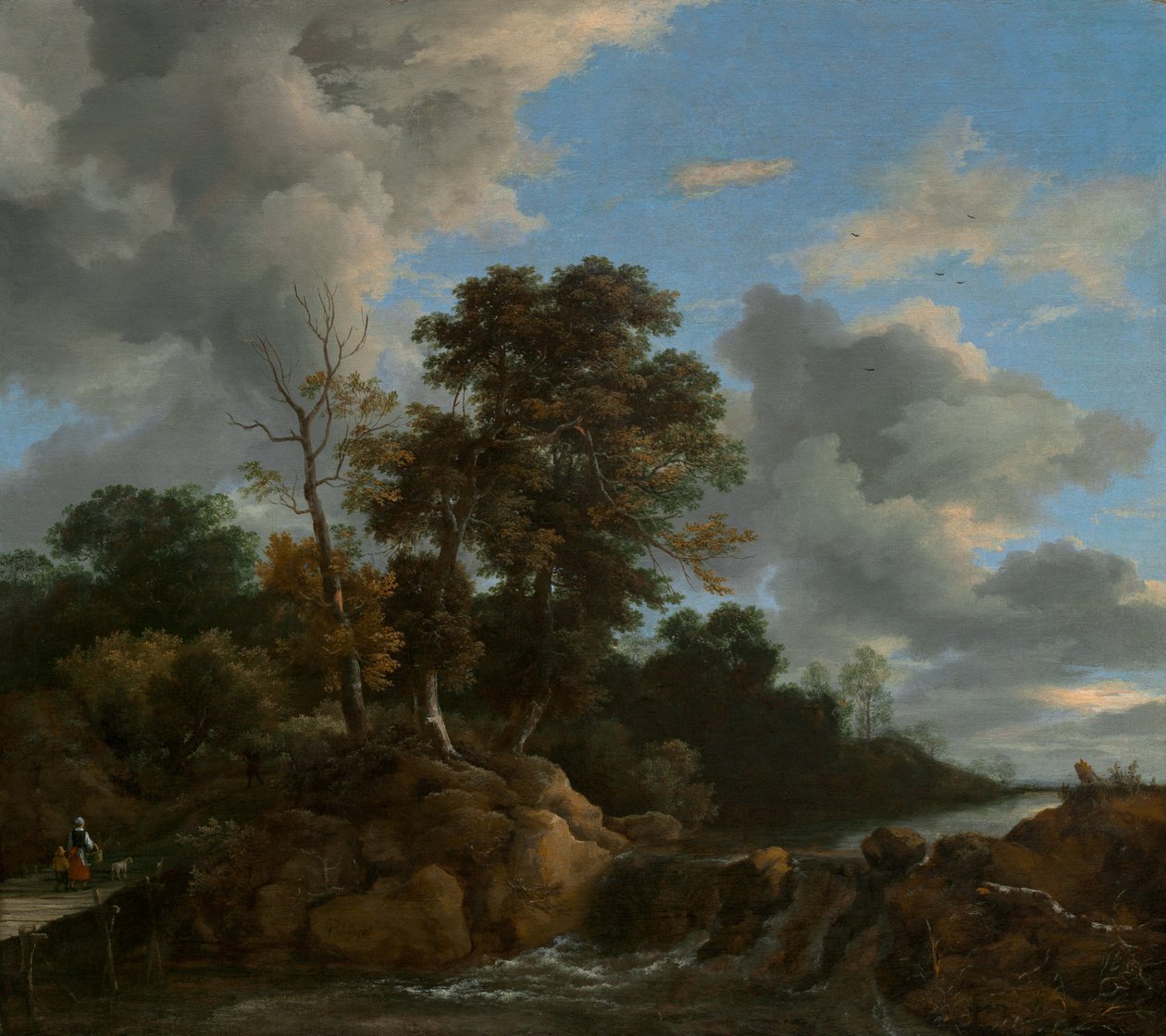 Landscape by Jacob van Ruisdael