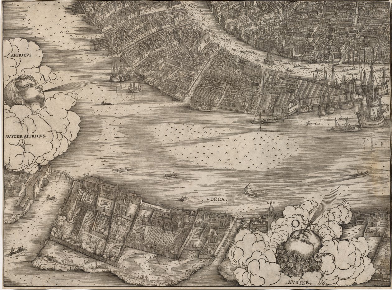 View of Venice by Jacopo de