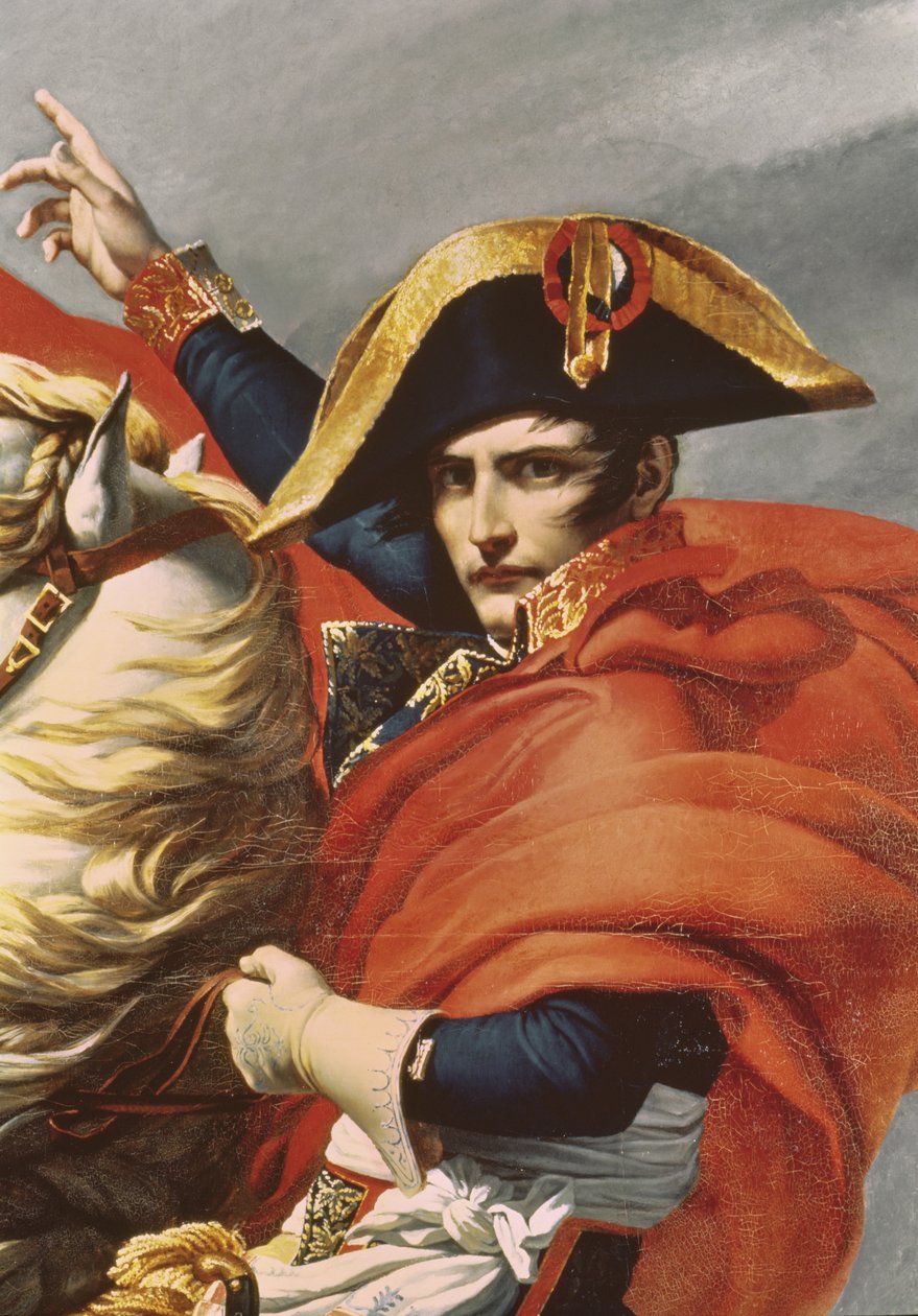 Napoleon Crossing the Alps on 20th May 1800, 1802 by Jacques Louis David