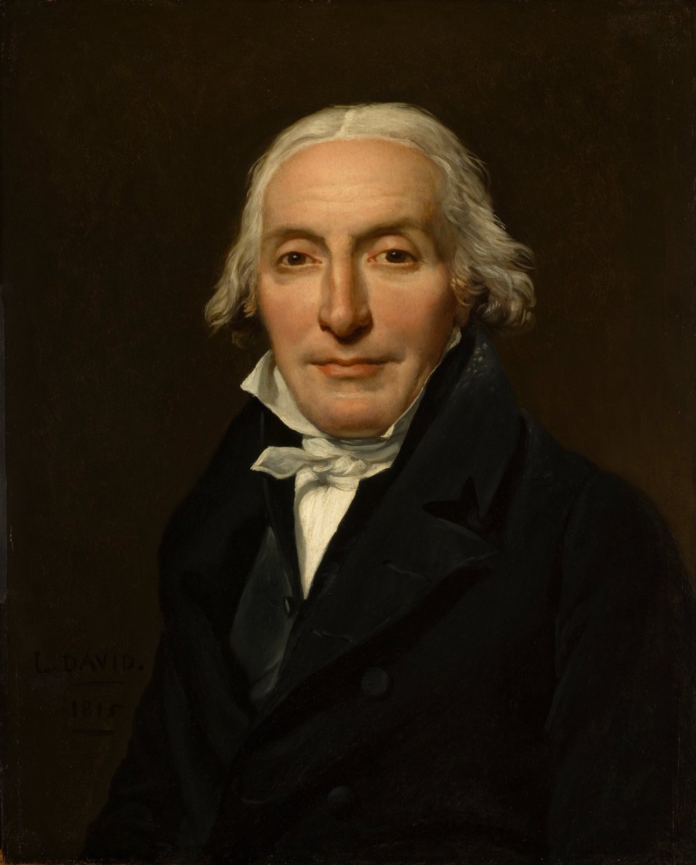 Portrait of Jean-Pierre Delahaye by Jacques Louis David