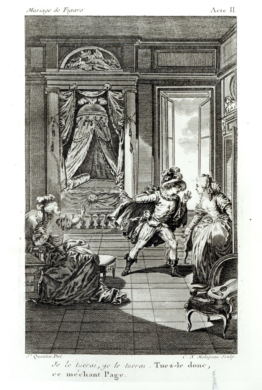 I am going to kill him..., scene from act II of 