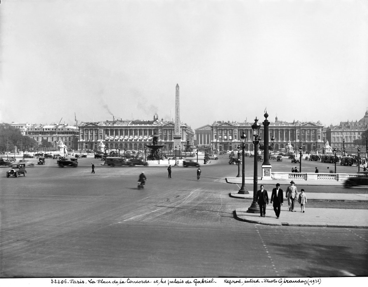 Place de la Concorde, Designed in 1757 by Jacques Ange Gabriel