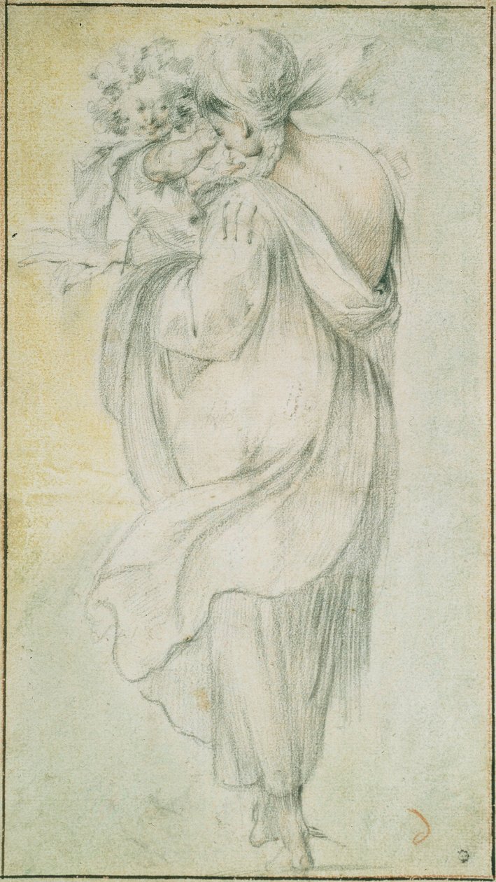 Gypsy with a Child, Early 17th century by Jacques Bellange