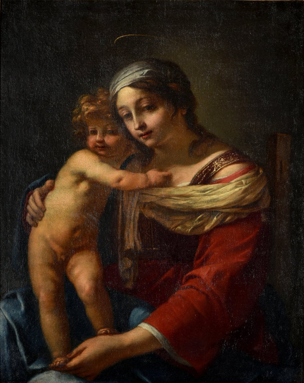 The Virgin and Child by Jacques Blanchard