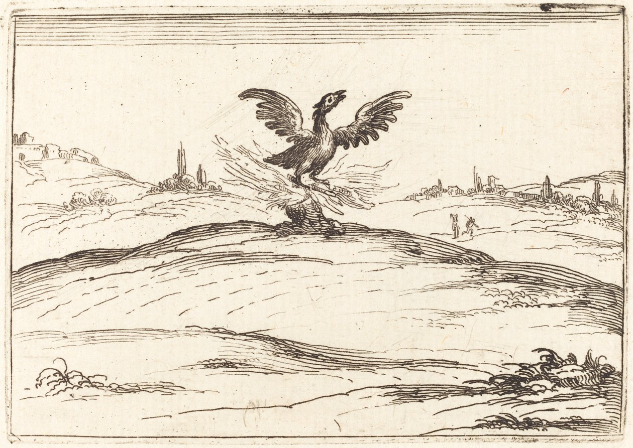 Burning Phoenix by Jacques Callot