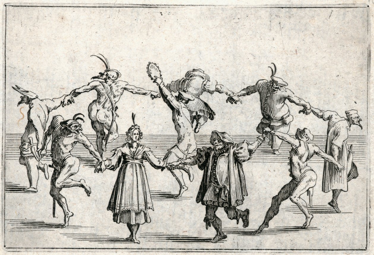 Caprices of Various Figures by Jacques Callot