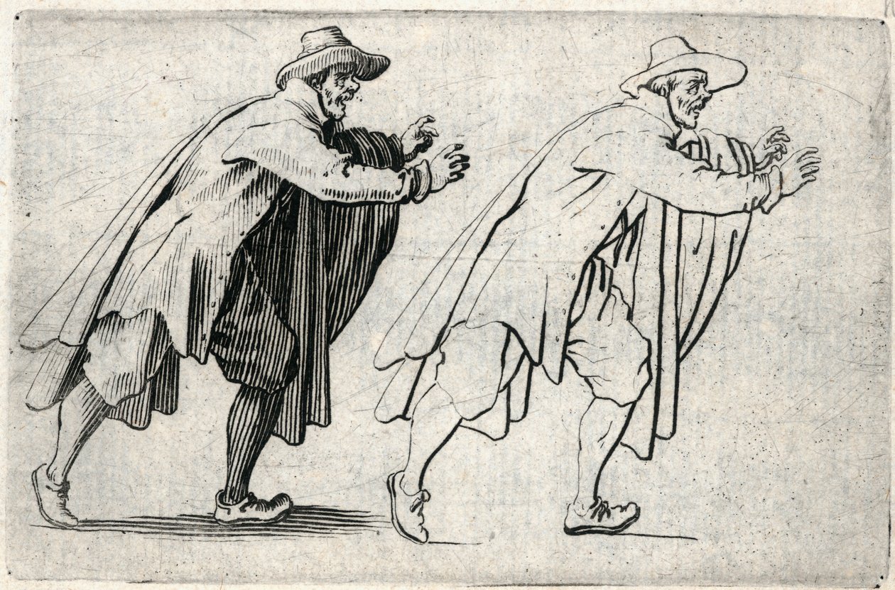 Caprices of Various Figures by Jacques Callot