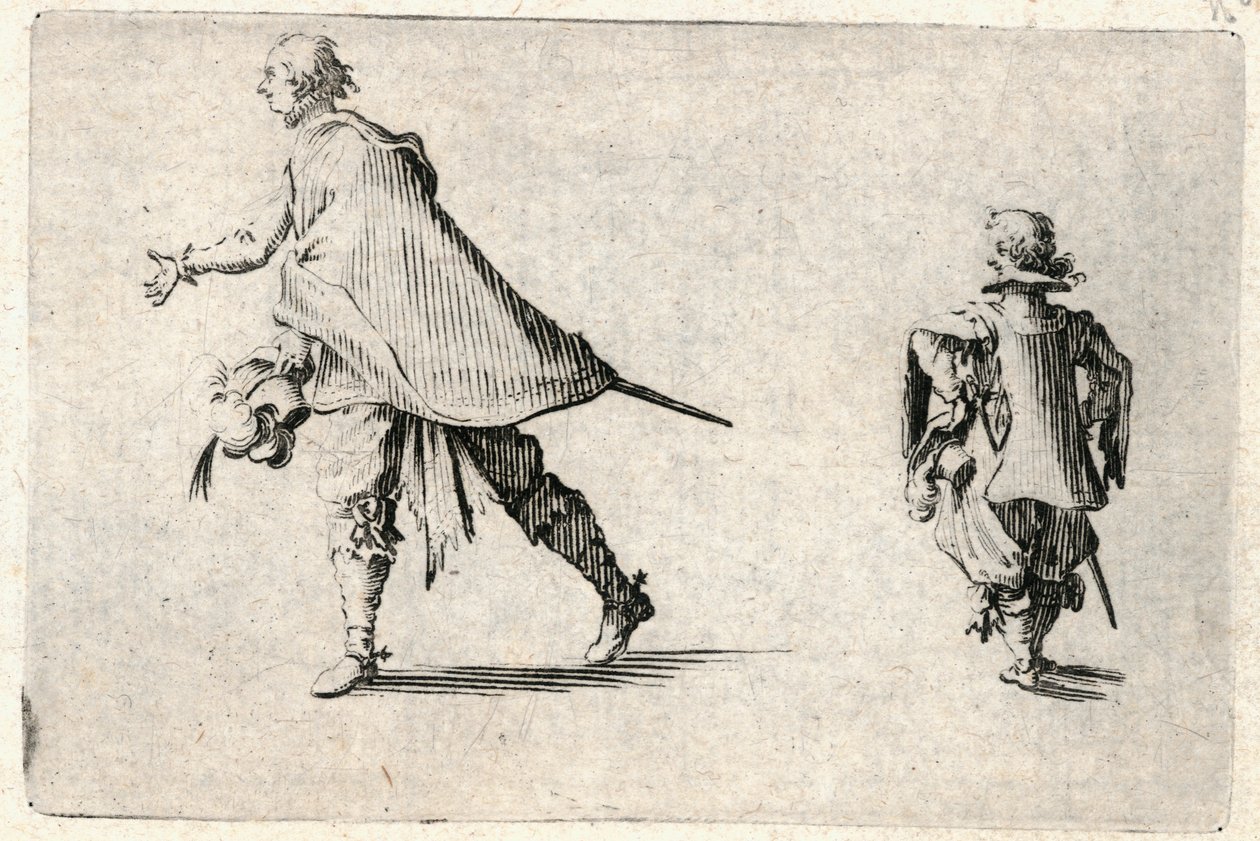 Caprices of Various Figures by Jacques Callot