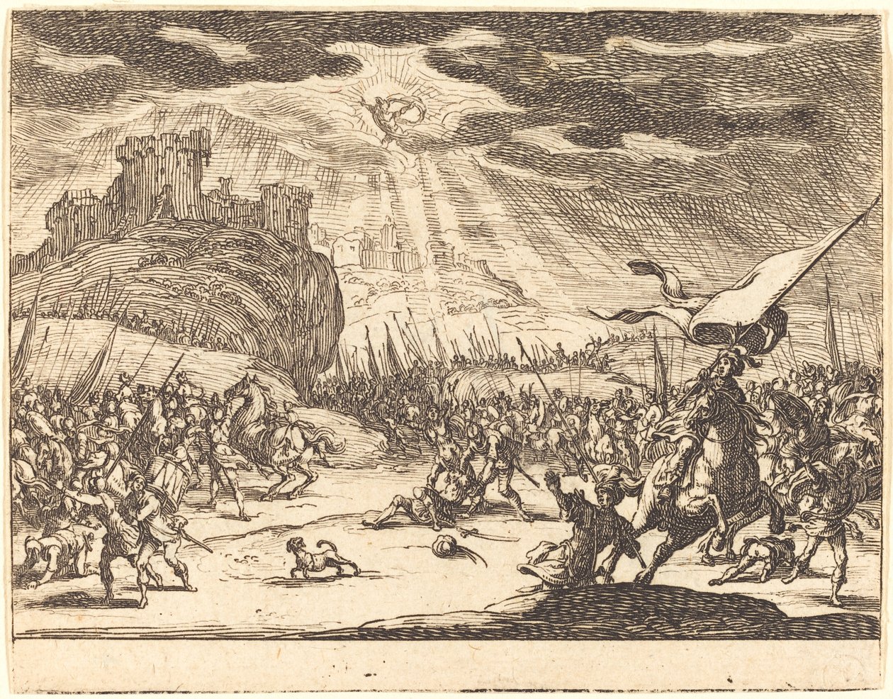 Conversion of Paul by Jacques Callot