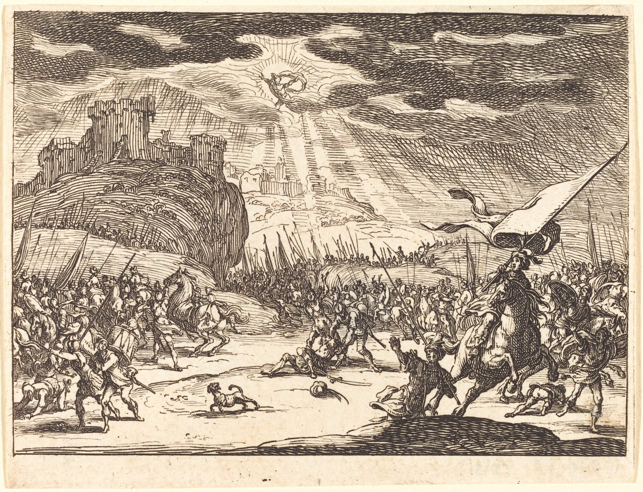 Conversion of Paul by Jacques Callot