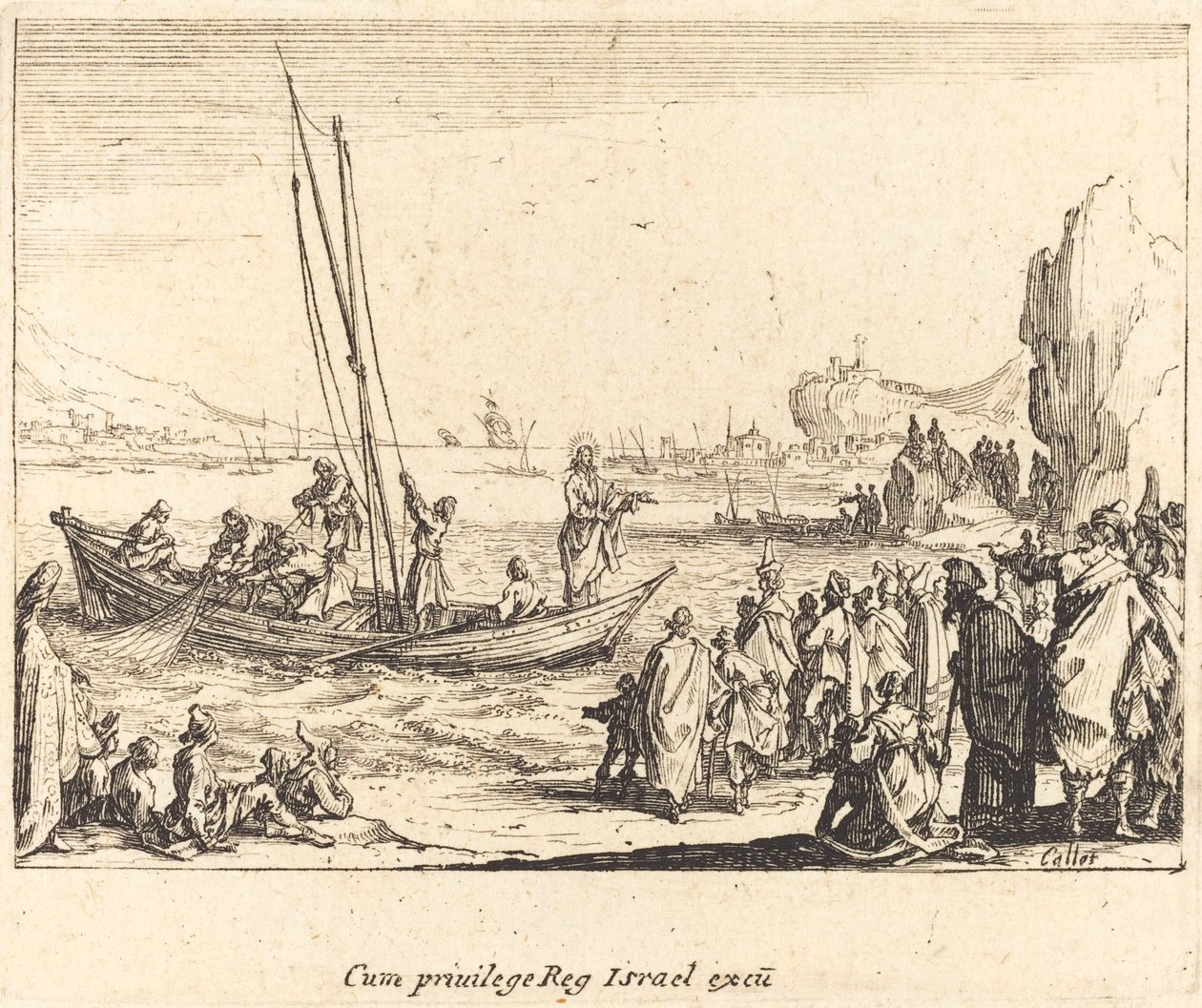 Fisher of Men by Jacques Callot